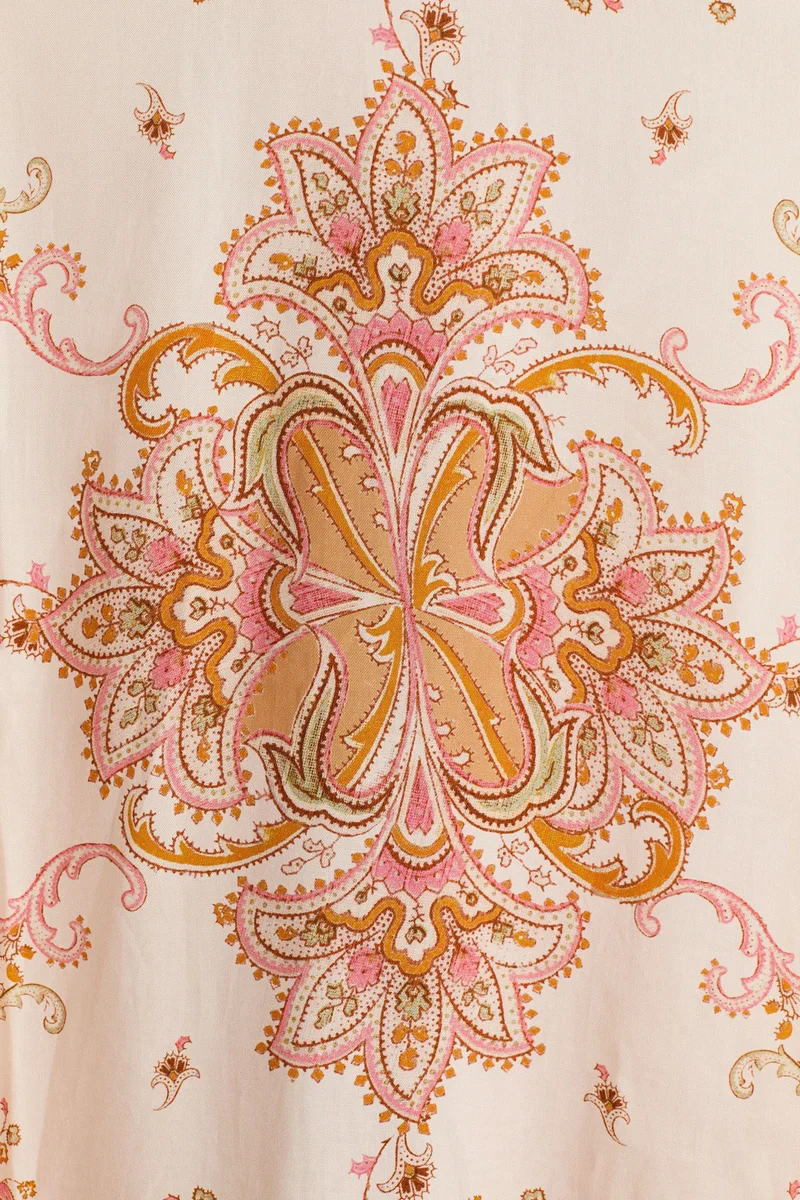 H&M Printed lyocell shirt